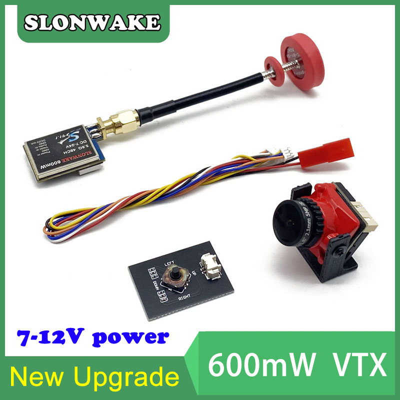Fpv Drone Transmitter - 5.8G 48CH 600mW 조정 가능한 VTX-CAM