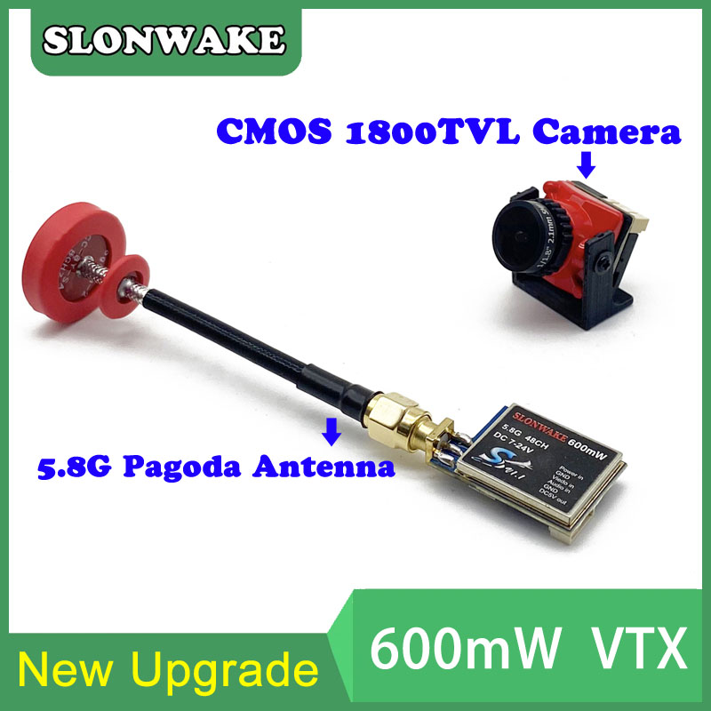 5.8G 48CH 600mW 조정 가능한 VTX-CAM - Fpv Drone Transmitter 리뷰 및 가격
