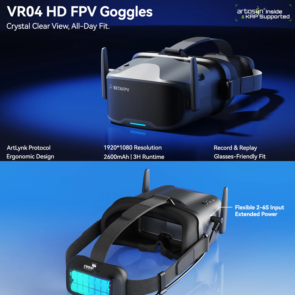 BETAFPV VR04 FPV 고글 HD Pro / H - Fpv Drone Goggles 리뷰 및 가격