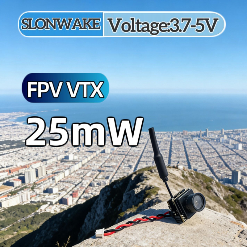 SLONWAKE FPV 25mW 전력 시뮬레이션 VTX - Fpv Drone Transmitter 리뷰 및 가격